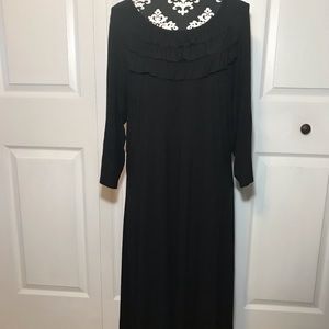 Hanna Andersson Black Cotton Dress